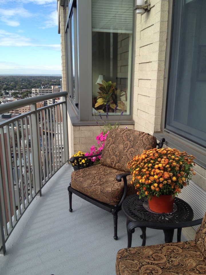 One Spring Street Center Balcony